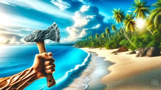 Day 1 In This Stunning Island Survival Game | Project Castaway