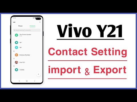 Synchronize Vivo V21 (v2066) - PhoneCopy