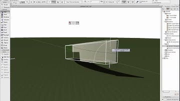 Curved Inclined Wall in ArchiCAD 16 w/ Morph Tool