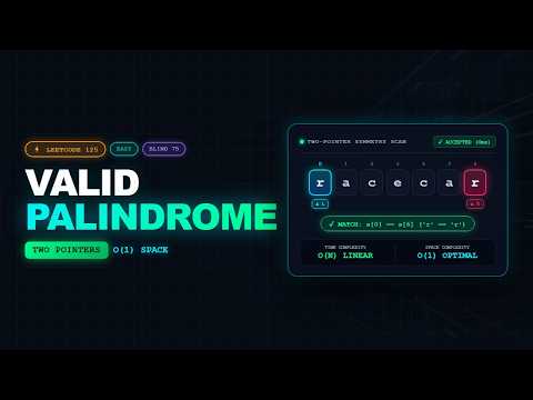 Valid Palindrome: Leetcode 125-- How to actually pass an interview