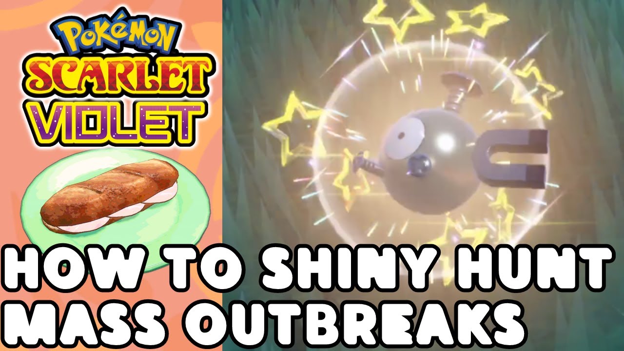 Pokemon Scarlet & Violet Mass Outbreaks: Shiny Hunting, outbreak