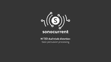 Sonocurrent M T2D: basic percussion processing