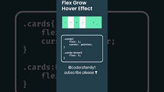 Flex grow hover effect #flex #grow #hover #effects #html #css