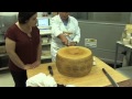 Channel Cheese - Guffanti Formaggi How to cut a Parmesan / Affinage PART 1