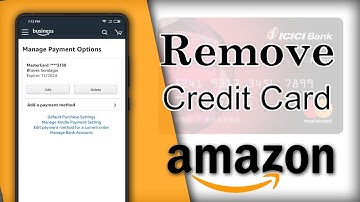 How To Delete Credit Card from Amazon App