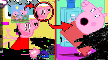References in Pibby VS Corrupted Peppa Pig REMAKE x FNF | Come and Learn with Pibby