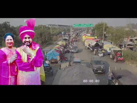 Punjab Haryana  Hakam Bakhtariwala  Daljeet Kaur  Full Video Song  Farmers Protest Delhi