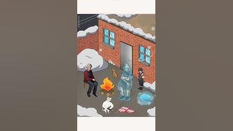 Brain Puzzle Tricky Quest Level 80 Winter Warmth. Walkthrough