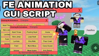 [ OP ] Roblox Script Fe Energize Animations Gui |Hydrogen,Fluxus,Delta,Arceus x Mobile