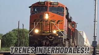 Los Gigantes Del Norte, Trenes Intermodales De Kcsm (Hoy Cpkc)