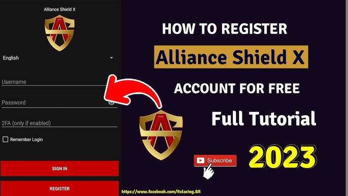 How to Register Alliance Shield X Account? Create Account of Alliance  Shield (App Manager) 