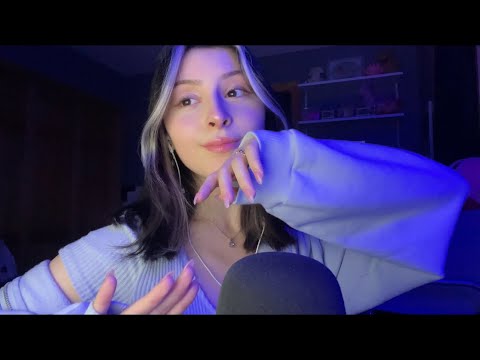 ASMR TIME TO SLEEP 🤍 whispers, personal attention, doing your makeup & positive affirmations