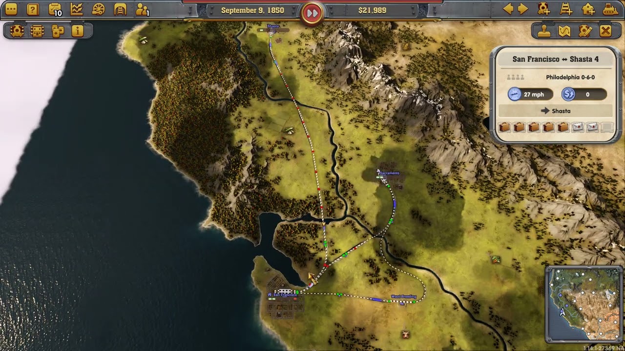 Railway Empire - Back to Basics - Gold Rush (Part One)