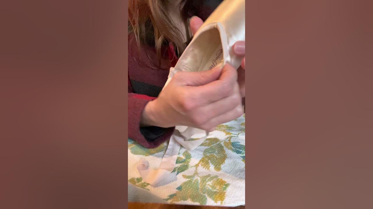 How to retrieve a ballet shoe string YouTube