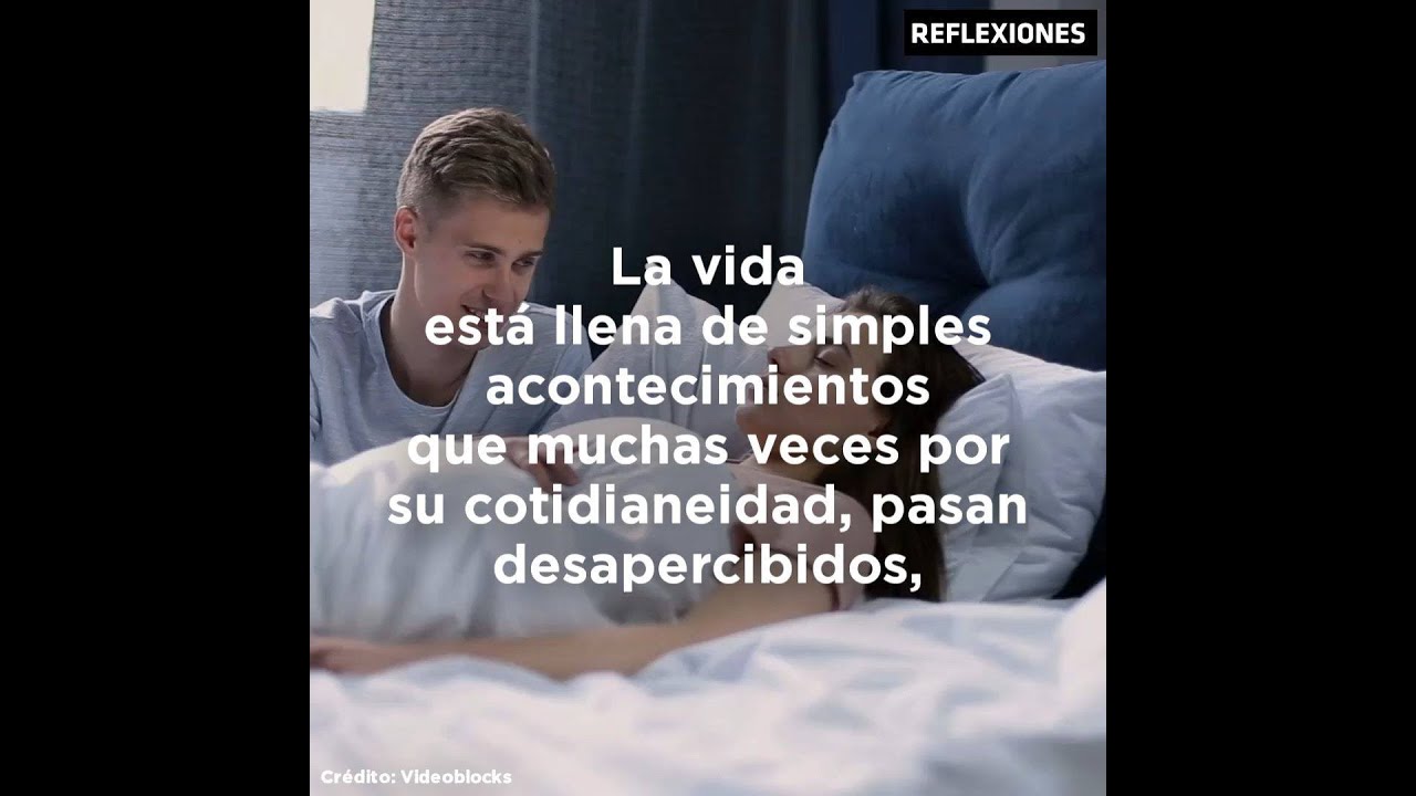 La felicidad está en apreciar las cosas simples de la vida - YouTube