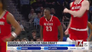 NC State forward Mohamed Diarra declares for 2024 NBA Draft by CBS 17 114 views 1 day ago 31 seconds