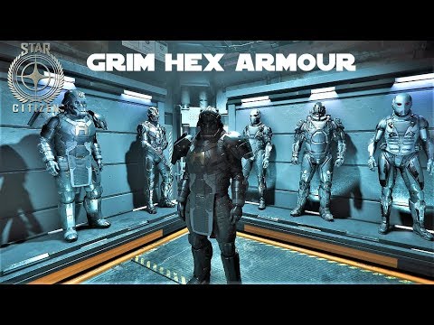 Star Citizen Grim Hex Armour - YouTube