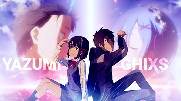 Typography Edit [AMV] Node Video X Alight Motion (lily) {yourname x rezero}