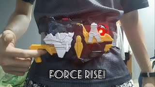 Kamen rider zero one metsuboujinrai force riser dx jin flying falcon
henshin