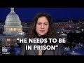 Trump needs to be in prison is a coward says sandra garza partner of jan 6 victim brian sicknick