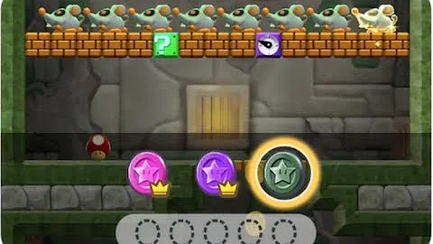 [Super Mario Run]World Star-7: Scaredy Rat Race, black coin run