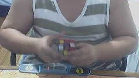 emz trying stackmat w/ old TRU cube