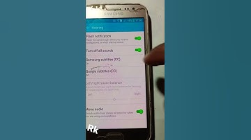 samsung j2 disable turn off all sounds in accessibility settings problem salosan hai