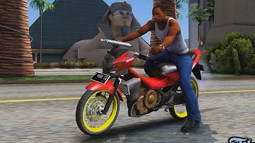 Suzuki Satria FU 150cc 2011 Semi Drag - GTA San Andreas 1440p / 2,7K _REVIEW