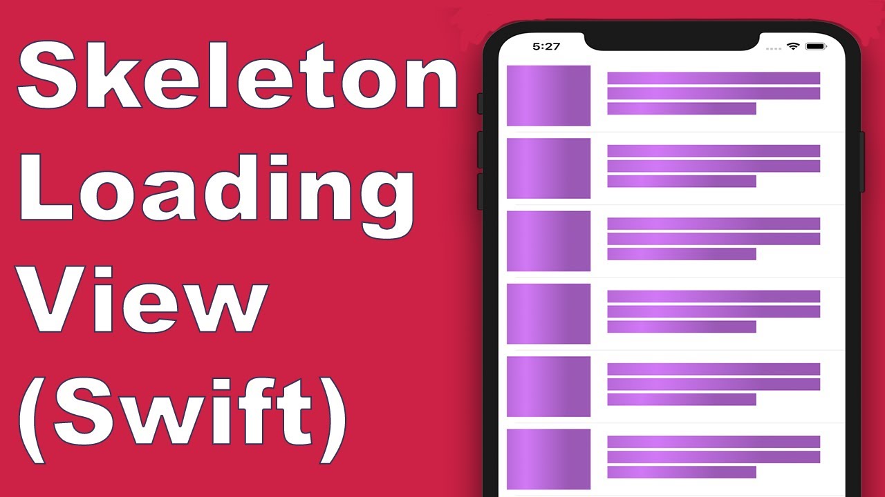 Create Skeleton Loading View in App (Swift 5) - Xcode 11, 2020 - YouTube