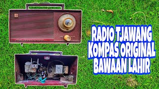 Radio Tjawang Kompas Original bawaan lahir‼️Radio Jadul