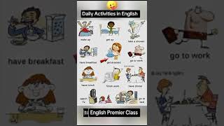 Routine Activities in English ||#learnenglish