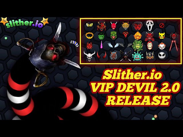 Slither.io 10 NEW SECRET CODES - Slither io VIP DEVIL RELEASE (INVISIBLE  NINJA) 