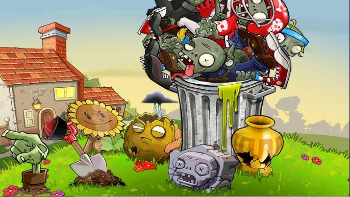 Plants vs Zombies - 99 Gatling Pea vs Winter Melon vs 999 Zombies 