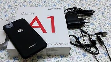 Android One Micromax Canvas A1 UNBOXING [Official] and hands on | Indian Consumer