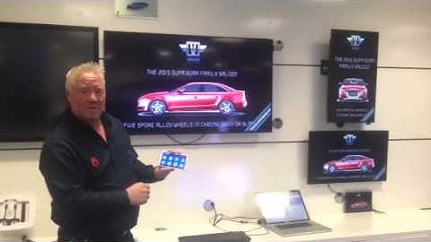 Samsung Smart Signage Platform and embedsignage.com Touch Integration Digital Signage