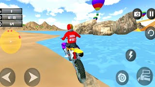 Beach Water Surfer Dirt Bike : Xtreme Racing Games | Dirt Bike Game | Bike Beach 3D Stunt Racing screenshot 4