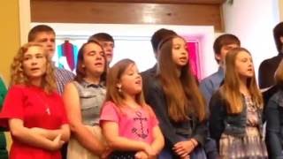 Video thumbnail of "Youth Group-I stand upon what never changes"