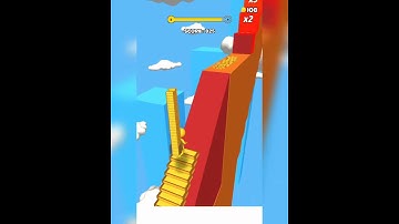 Stair Run 3D  Lv 3- Gameplay iOS, Android #shorts