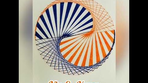 Yin & Yang using Spirograph Pattern- Geometric Art #yinandyang #geometrics #spirographdrawing