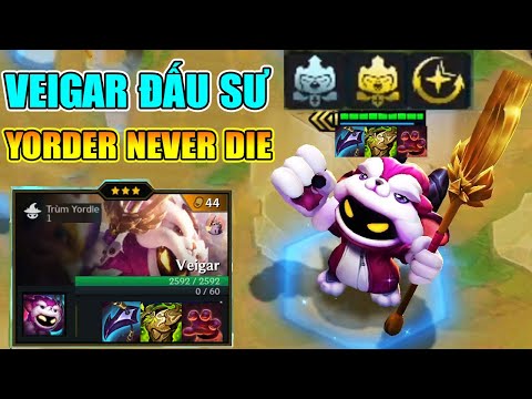 VEIGAR ĐẤU SƯ 3 SAO + ĐỒ TANKER BÁ TRÙM CUỐI YORDLE BẤT TỬ