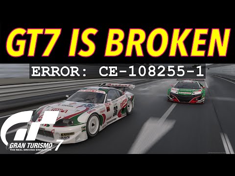 Gran Turismo 7 - Error: Impossible to Play
