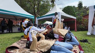 A mataali group performs after the IUIU graduation