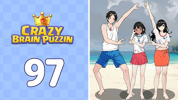 Crazy Brain Puzzle Level 97 Beach Photo