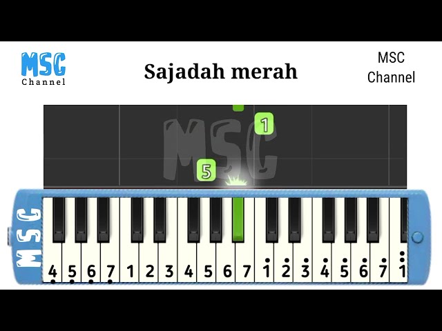 Lagu viral  sajadah merah  || NOT PIANIKA class=