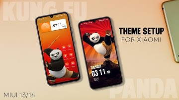 Kung fu panda setup for MIUI users || theme Customize