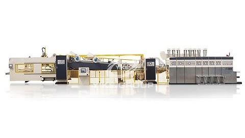 Casemaker-Flexo Printer Slotter with Gluer online, FFG, YIKE GROUP, Casemaker