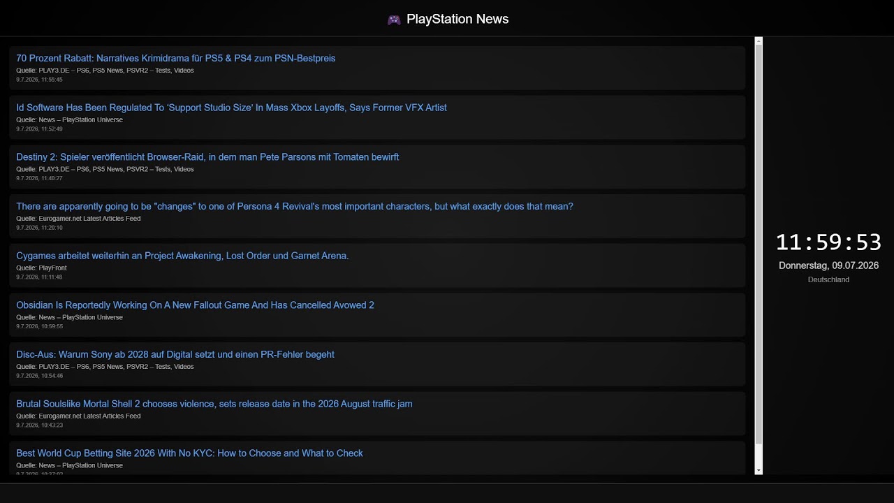 Playstation News #Live #gaminglounge #relaxingmusic