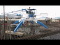 Our application of spider concrete placing boom