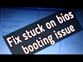 how to fix stuck on bios || pc/laptop fix bios stuck screen