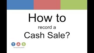 How to record a Cash Sale?